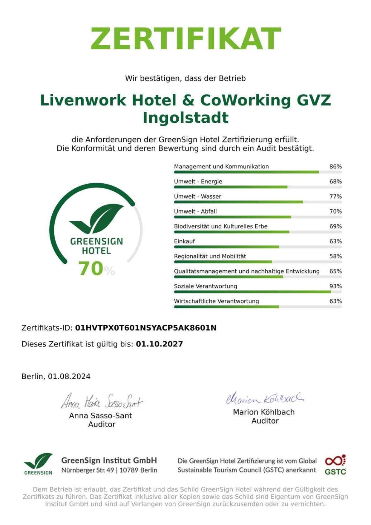 Livenwork Hotel & Coworking Gvz إنغولشتات المظهر الخارجي الصورة